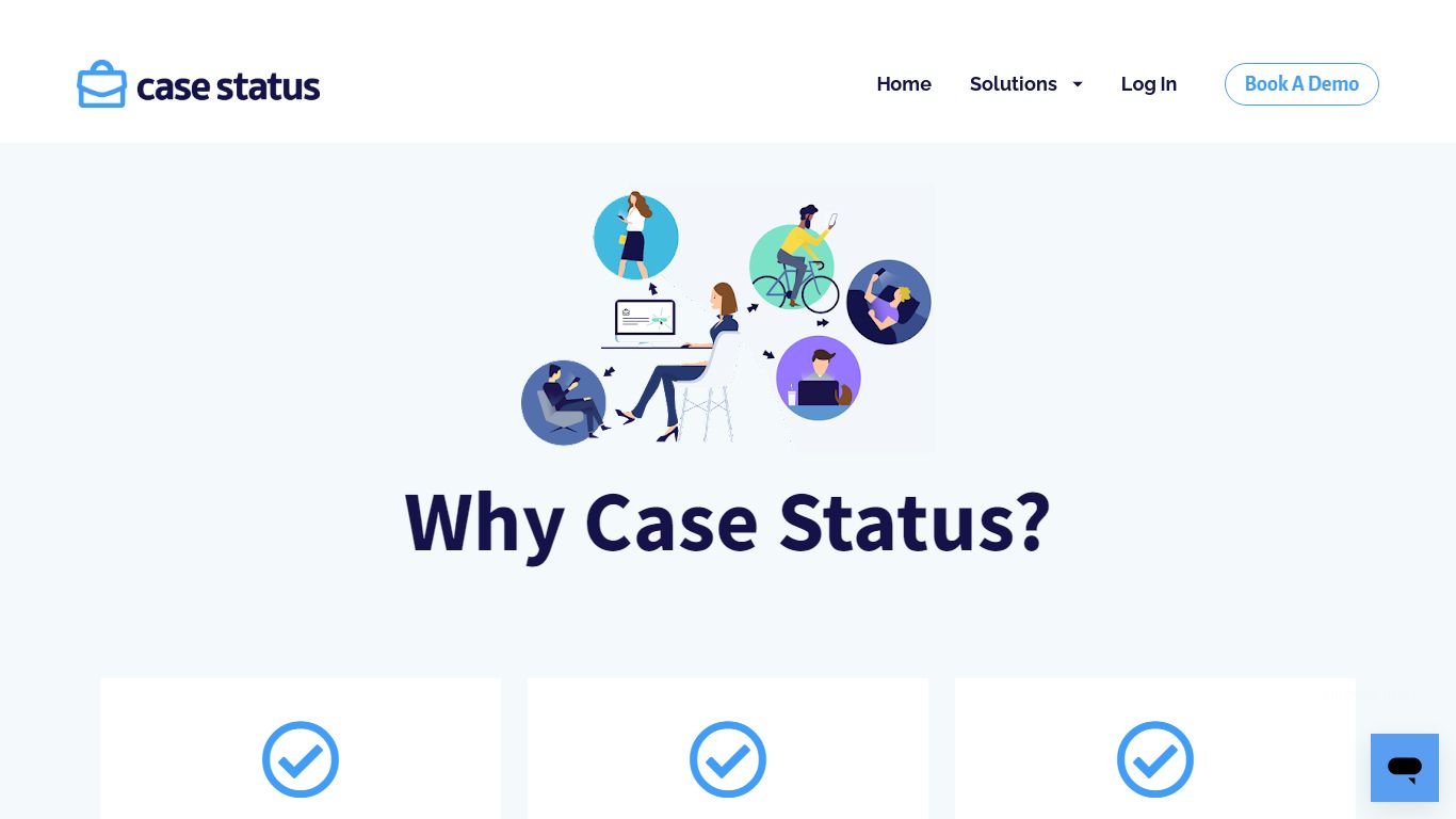 Case Status | Mobile Client Portal for Law Firms